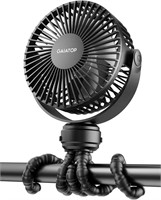 ULN - Portable Mini Stroller Fan, Black