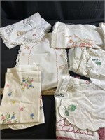 Embroidered Soft Goods / Napkins, doilies & more