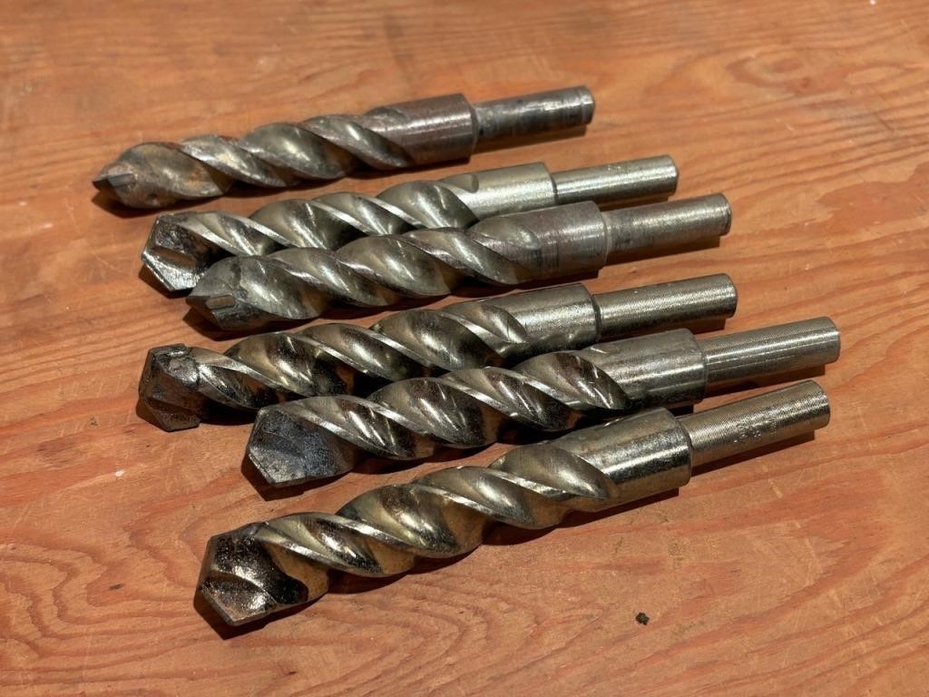 Six 7/8in Concrete Drill Bits