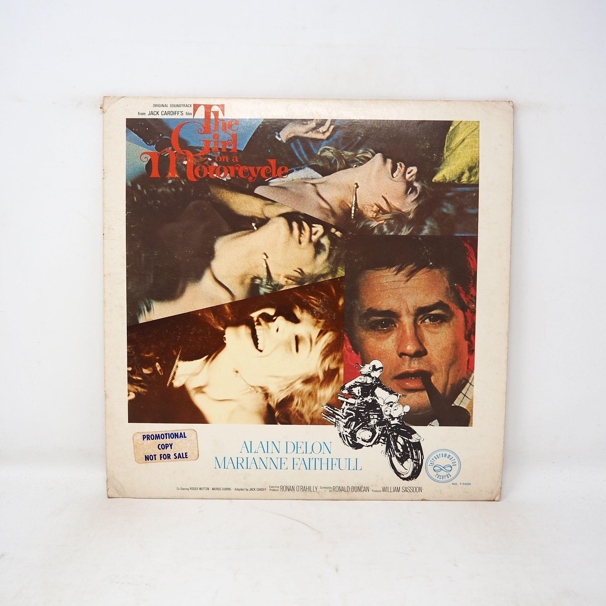 Promo Les Reed Girl On A Motorcycle OST LP Record