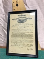 Military Promotion Document