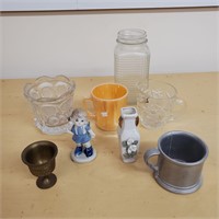 Mixed Lot, includes Peach Luster Coffee Cup