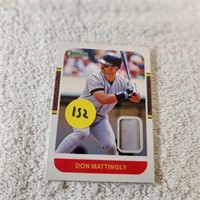 2021 Donruss Retro Game Used Jersey Don Mattingly