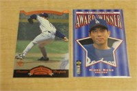 SELECTION OF HIDEO NOMO TRADING CARDS