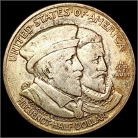 1924 Huguenot Half Dollar LIGHTLY CIRCULATED