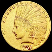 1932 $10 Gold Eagle CHOICE AU