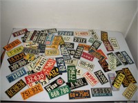 1950's Kellogg Cereal License Plates(82), 5x2 1/2