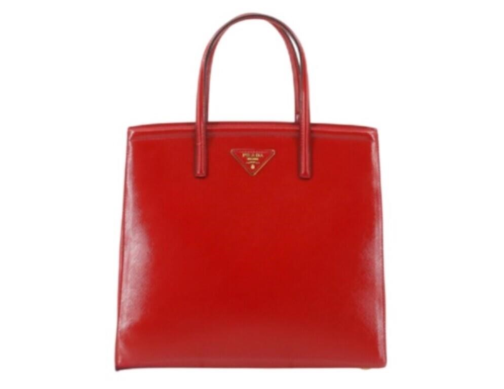 Prada Red Handbag