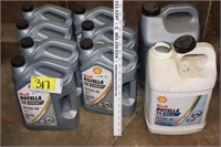 15W40 Rotella oil 9 1/2 gal unopened, 1 partial
