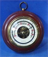 Vintage barometer, made in Western Germany, 5"