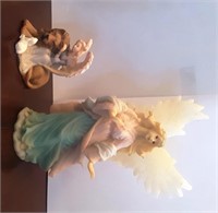 2 Angel Figurines