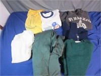Small Lot of Vintage Men's Tee-shirts, Sweaters, &