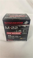 Winchester M22 .22 cal LR AMMO (500 rounds)