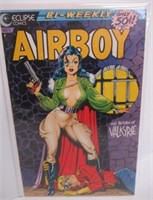 Eclipse Comics Airboy #5 Dave Stevens Cover.