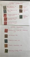 Stamps from 1894 and 1895