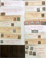 Various Stamps from late 1800’s and early 1900’s.