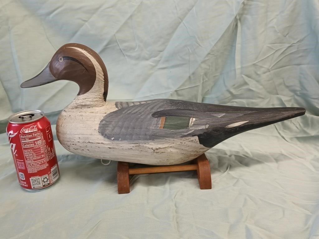 Oyster Tins, Stoneware, Furniture, Decoys, Collectibles