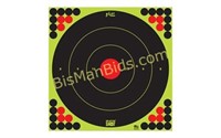 PRO-SHOT TARGET 17" GRN BULLSEYE 5PK