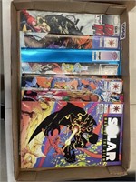 Flat of comic Books