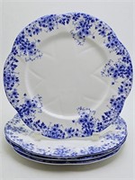 Shelley "Dainty Blue" 8" Plates