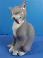 Copenhagen Porcelain Cat stamped w/#3  2256