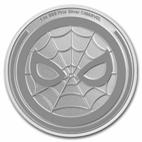 2023 Niue 1 Oz $2 Marvel Comic: Spiderman