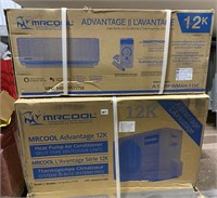 Mr Cool DIY 12K BTU Indoor & Outdoor Units pkg