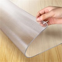 42x 72 Inch Clear Table Cover Protector,1.5 mm