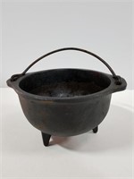 Tiny cast iron cauldron
