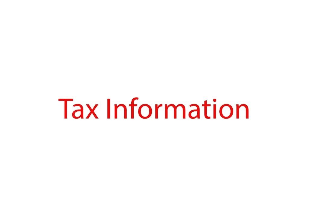 Tax Information