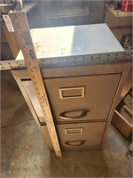 Metal Filing Cabinet - 15"w x 30"t x 14"d
