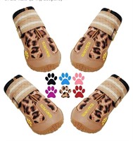 Size 3 QUMY Dog Boots Waterproof Shoes for Dogs