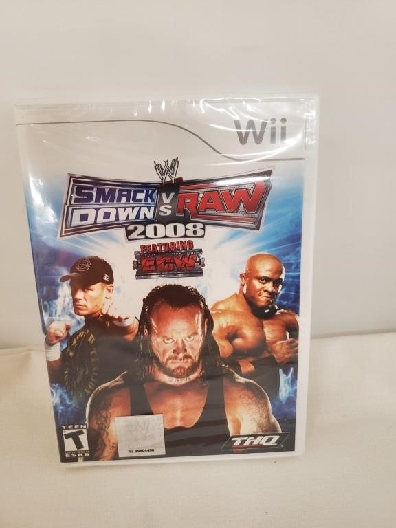 Wii Smackdown vs RAw 2008