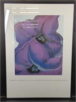 Georgia O’Keeffe Purple Petunias, Newark Museum