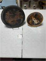Norman Rockwell Plate & Tin Plate