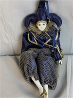 Jester Porcelain Doll