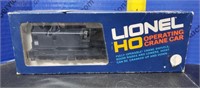 HO Scale Railroad Crane Car