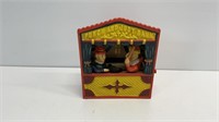 Cast iron Punch and Judy bank