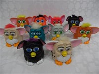 (10) 1998 Furby Toy Lot
