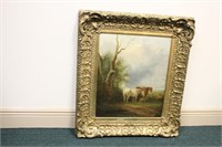 A Beautiful Framed Horse Painting