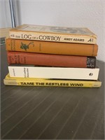 5 Misc Western Book Lot