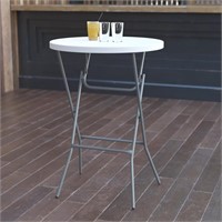 Flash Furniture 32" Round Folding Bar Height Table