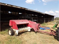 NEW HOLLAND SQUARE BALER-MODEL 68; TWINE TIE