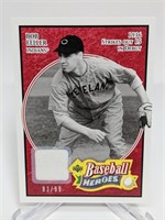 83/99 2005 UD Baseball Heroes Bob Feller Relic