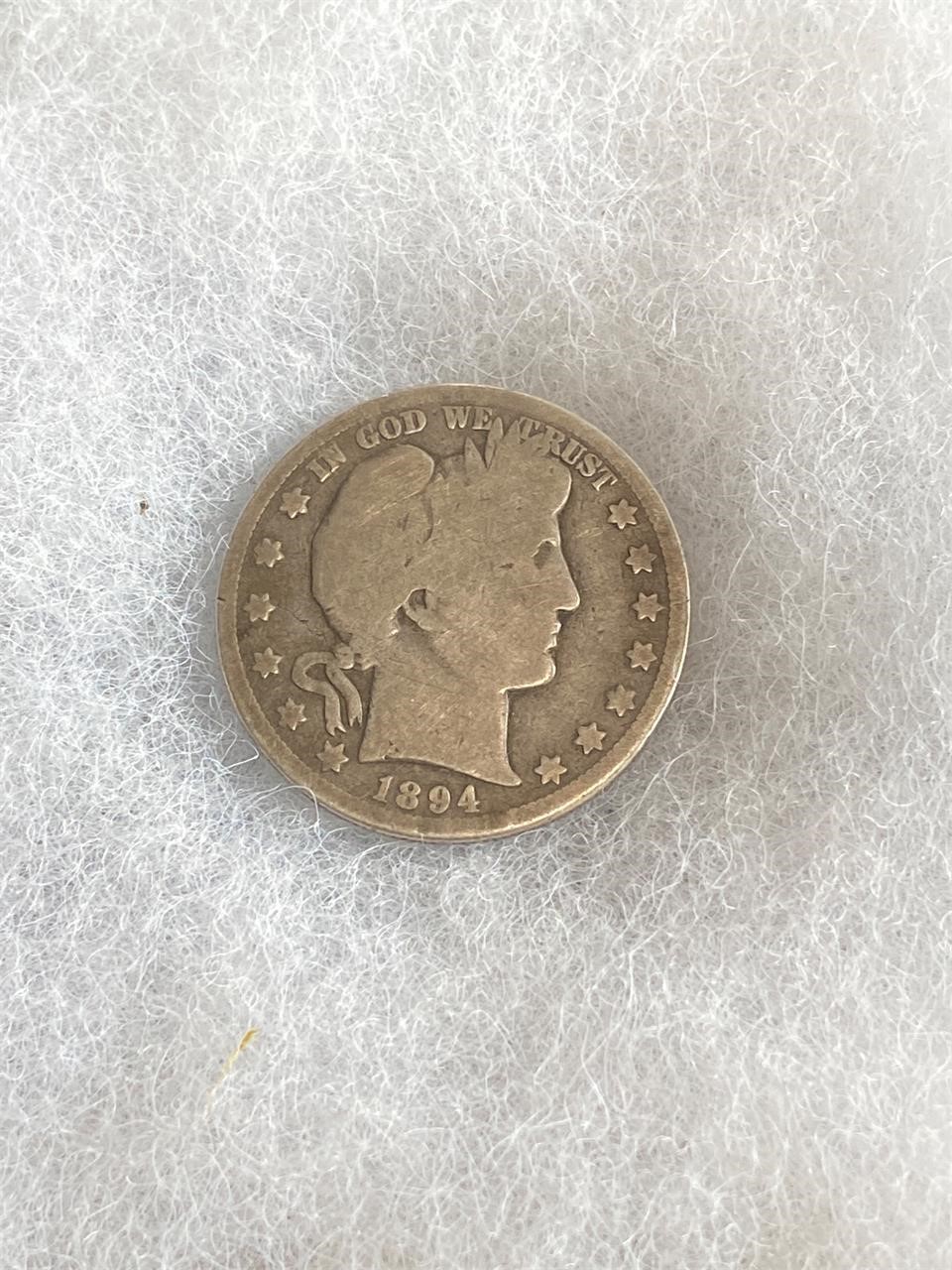 1894 S Barber Half