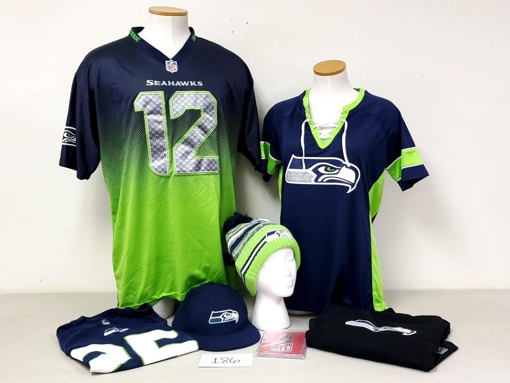 Seattle Seahawks Apparel and Coin
