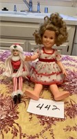 Shirley Temple Doll. Barbie Santa’s Helper