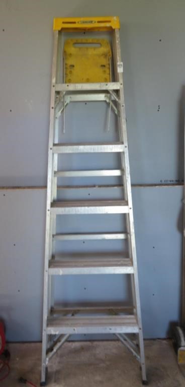 werner 6' aluminum step ladder