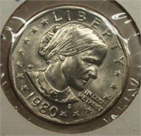 1980 D Susan B Anthoney Dollar