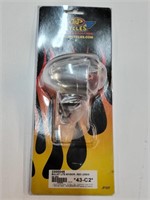 J&P Cycles Bullet Light with Visor - Red Lens